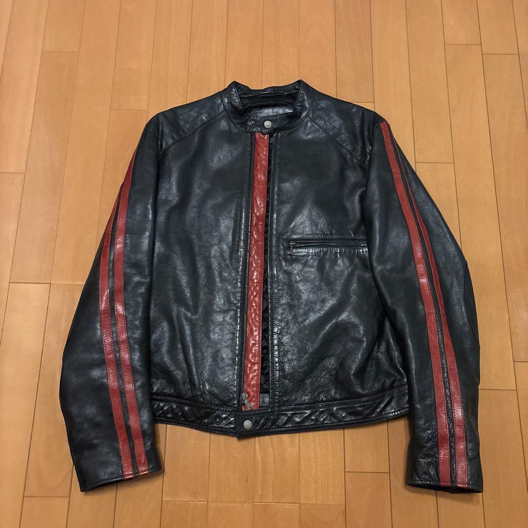   シングルラインレザージャケット