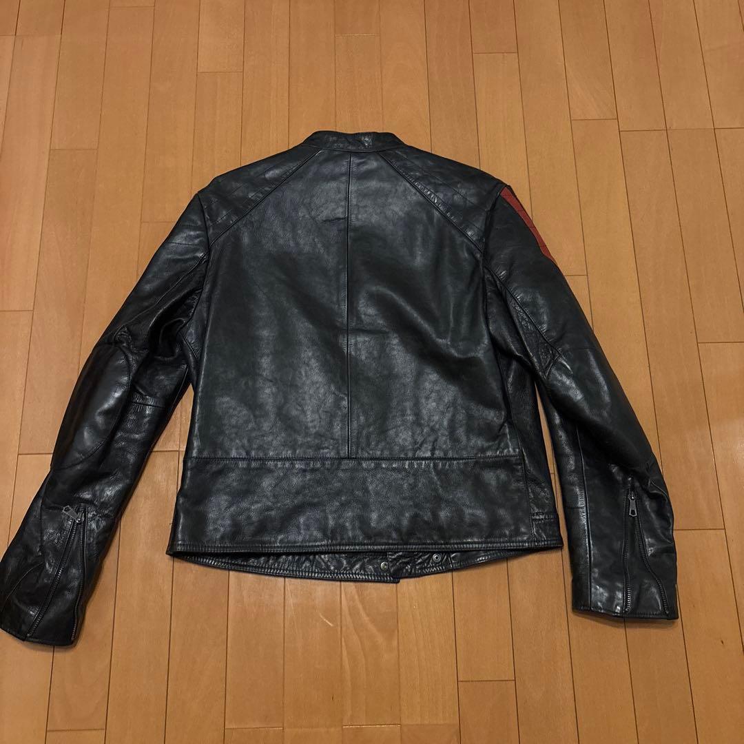   シングルラインレザージャケット