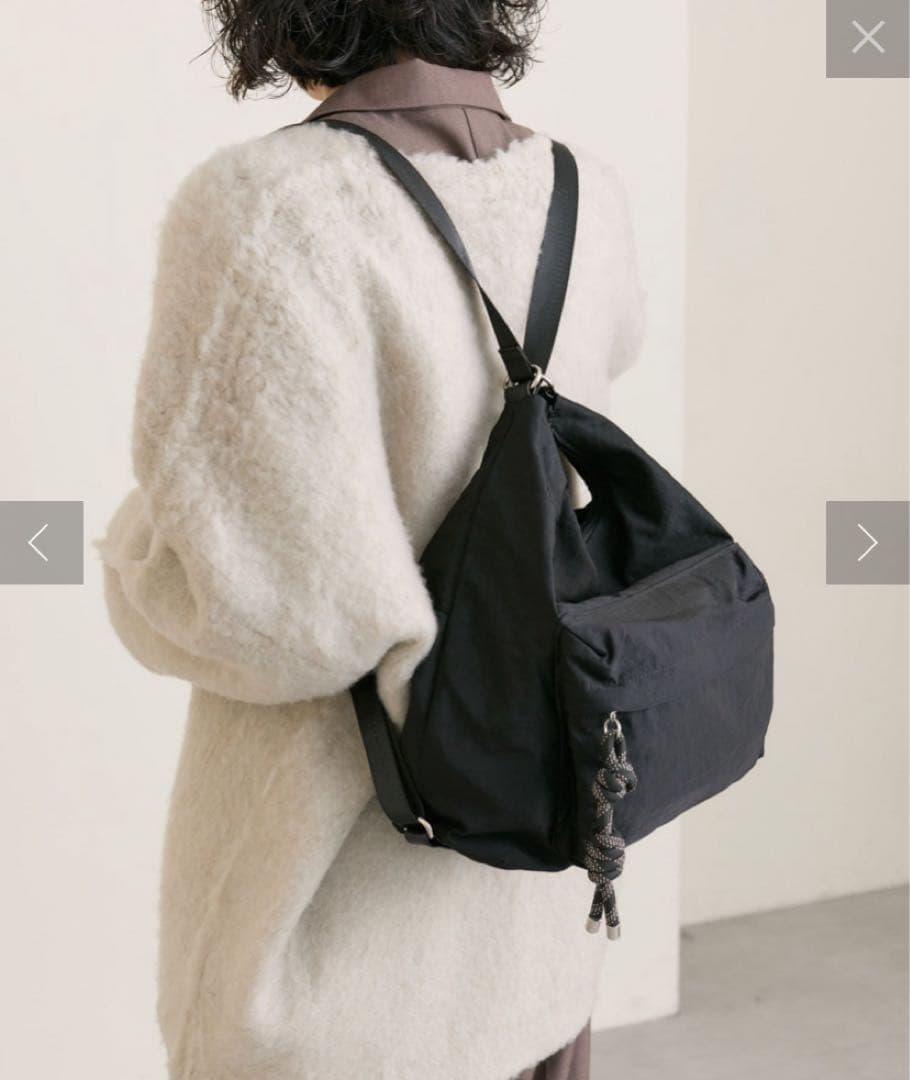 ear PAPILLONNER 2WAYリュック＆ショルダーバッグ