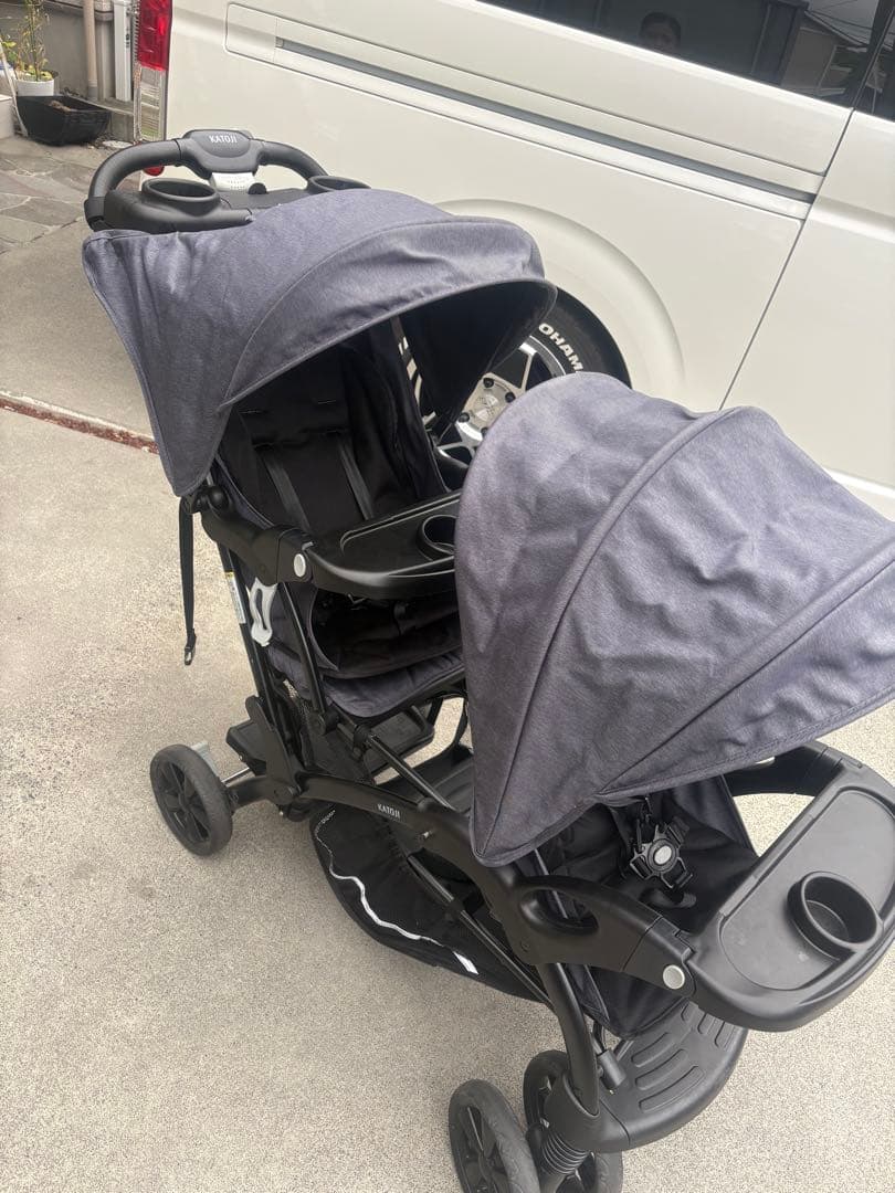 二人でゴーDX 二人乗りベビーカー