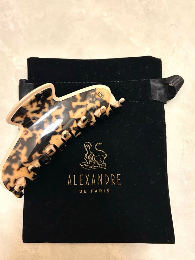 未使用✨美品 ALEXANDRE DE PARIS へアクリップ