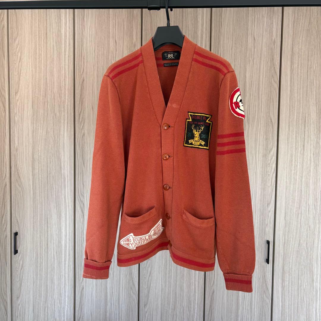 RRL Doubl RL ダブルアールエル レタード カーディガン