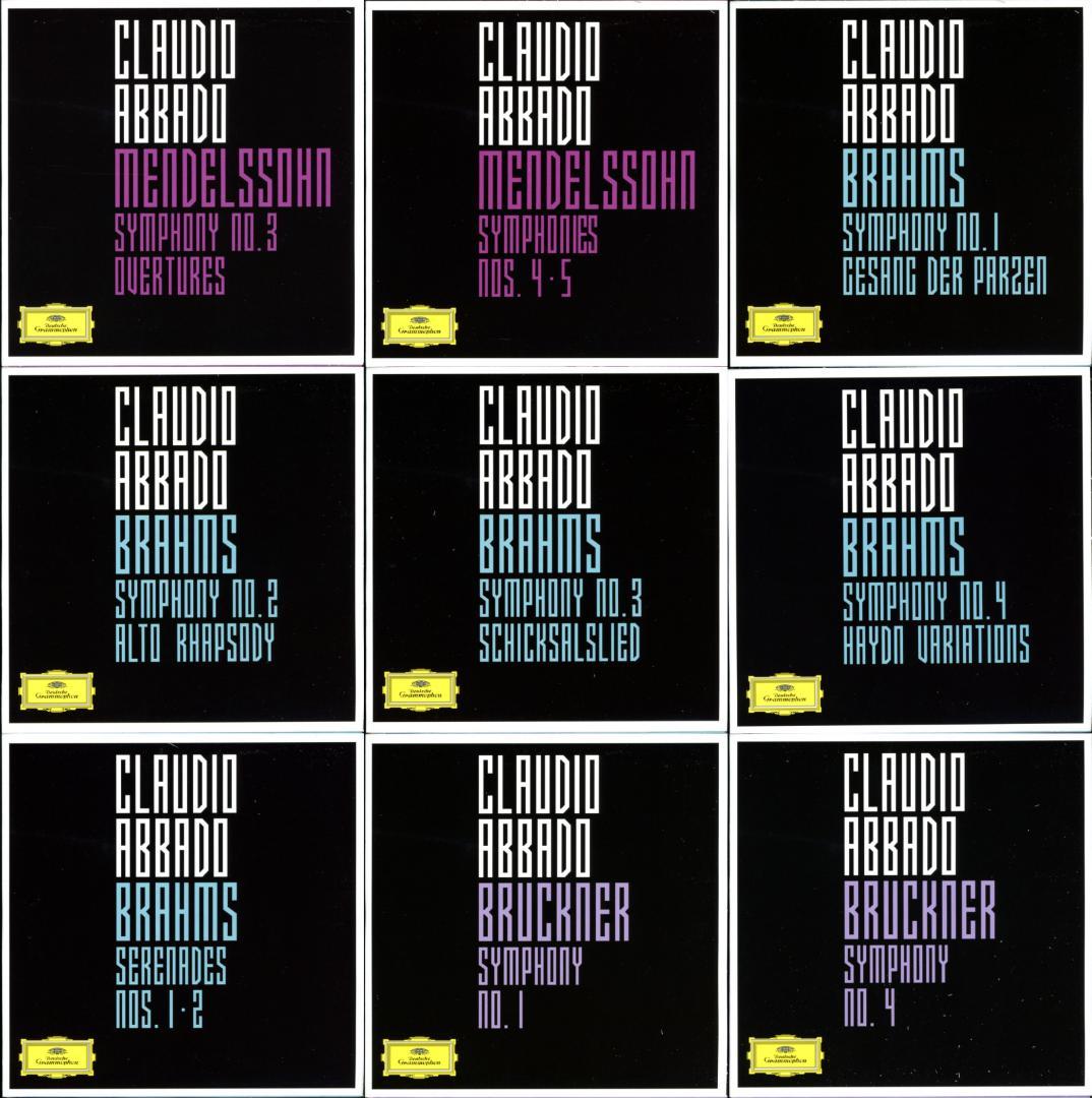 クラウディオ・アバド　ザ・シンフォニー・エディション　41枚組