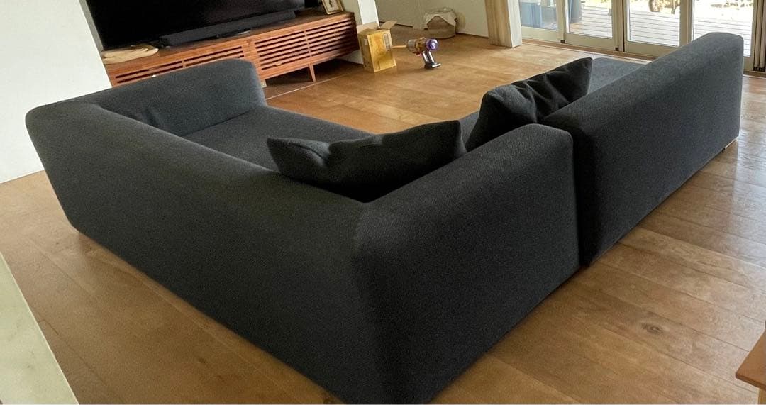 心石工芸★Ｌ字ソファ