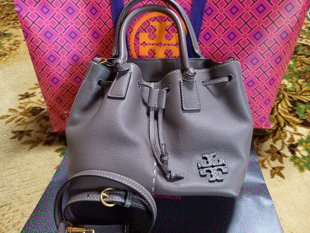 【新品未使用】TORY BURCH レディース 2way レザー トートバッグ