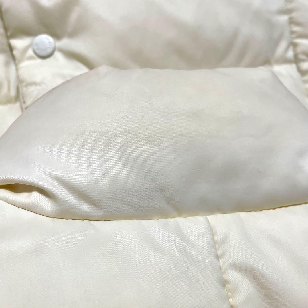 MONCLER モンクレール ダウンベスト サイズ1 クリーム ホワイト