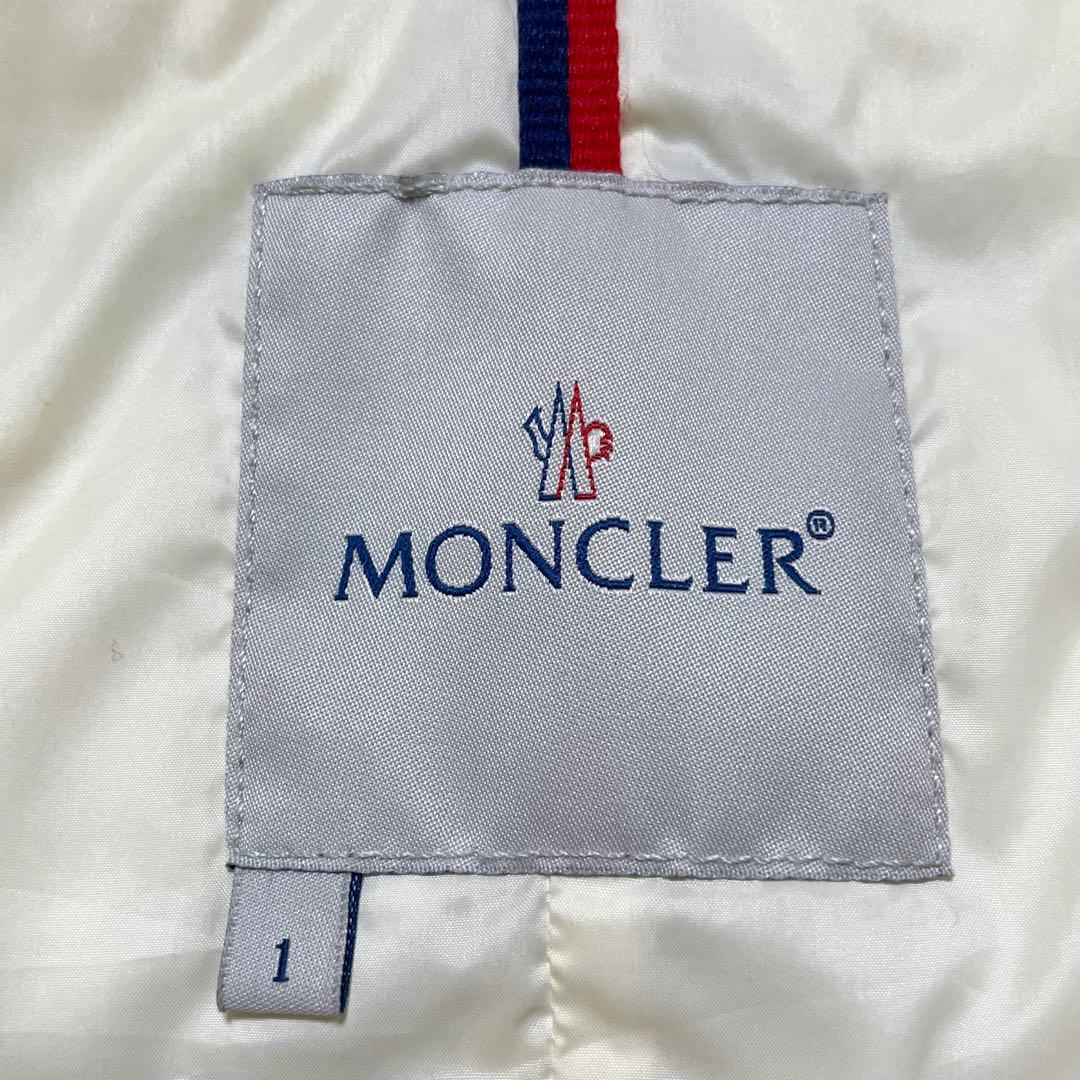 MONCLER モンクレール ダウンベスト サイズ1 クリーム ホワイト