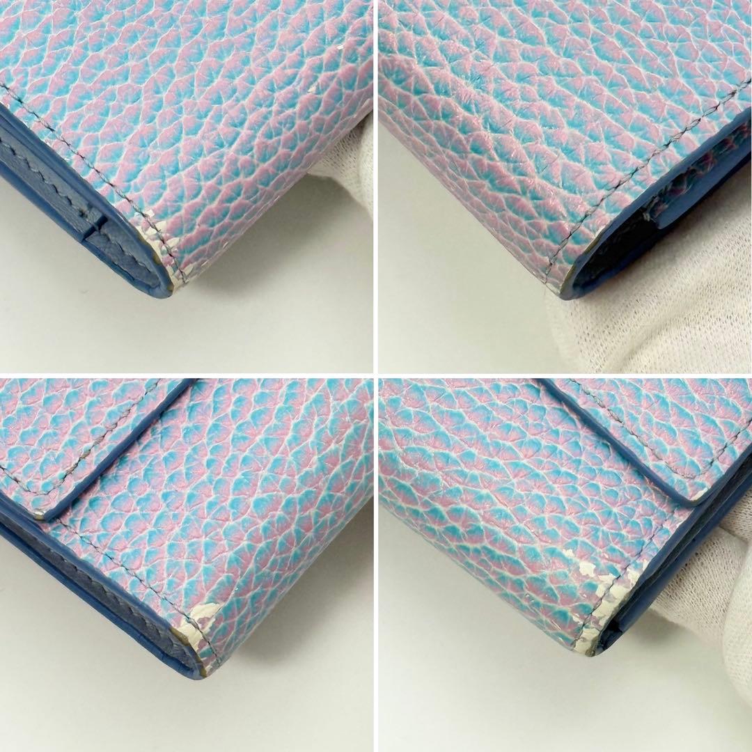 美品 希少✨ルイヴィトン カプシーヌコンパクト 三つ折り財布 サマースターダスト