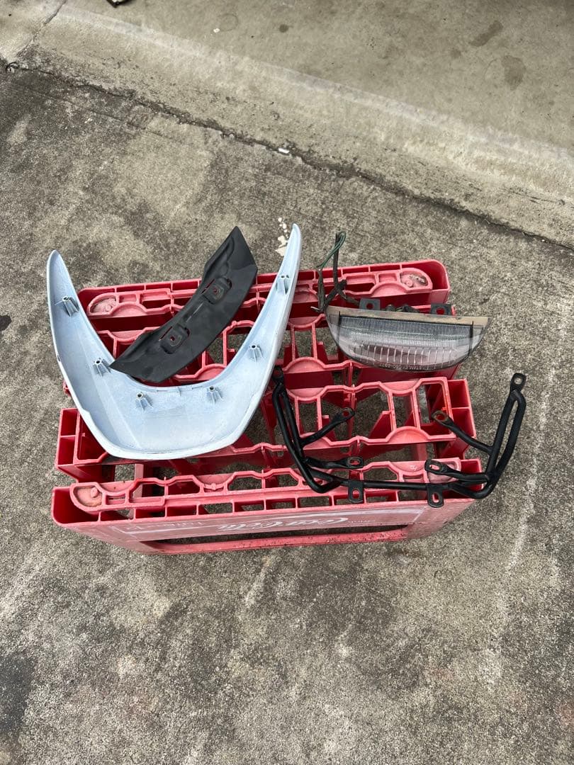 アドレスv50 リアスポイラー　羽　超貴重　当時物　CA42A CA44A