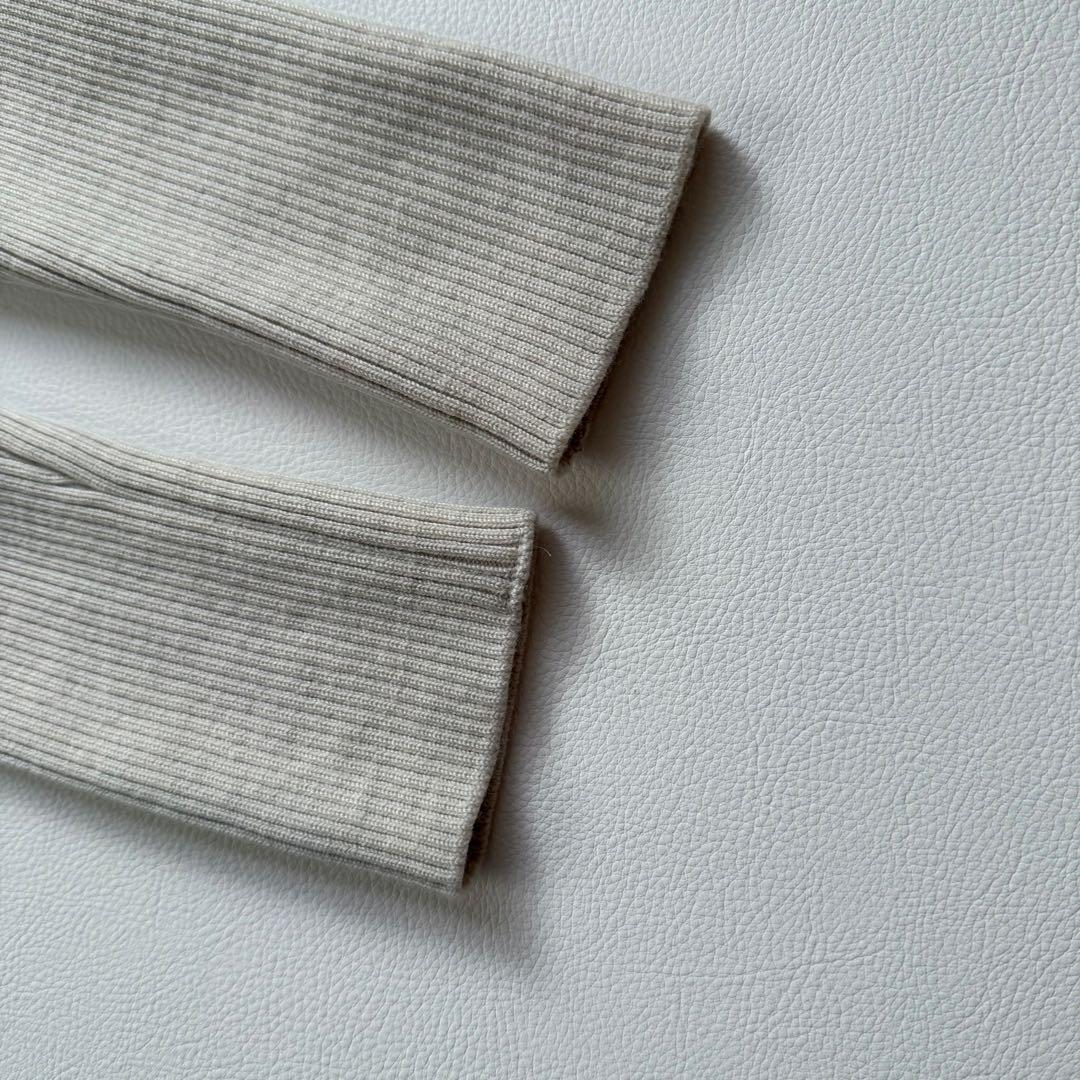 希少✨2022年✨エンフォルド　オールインワン　リブニット　ハイネック　異素材