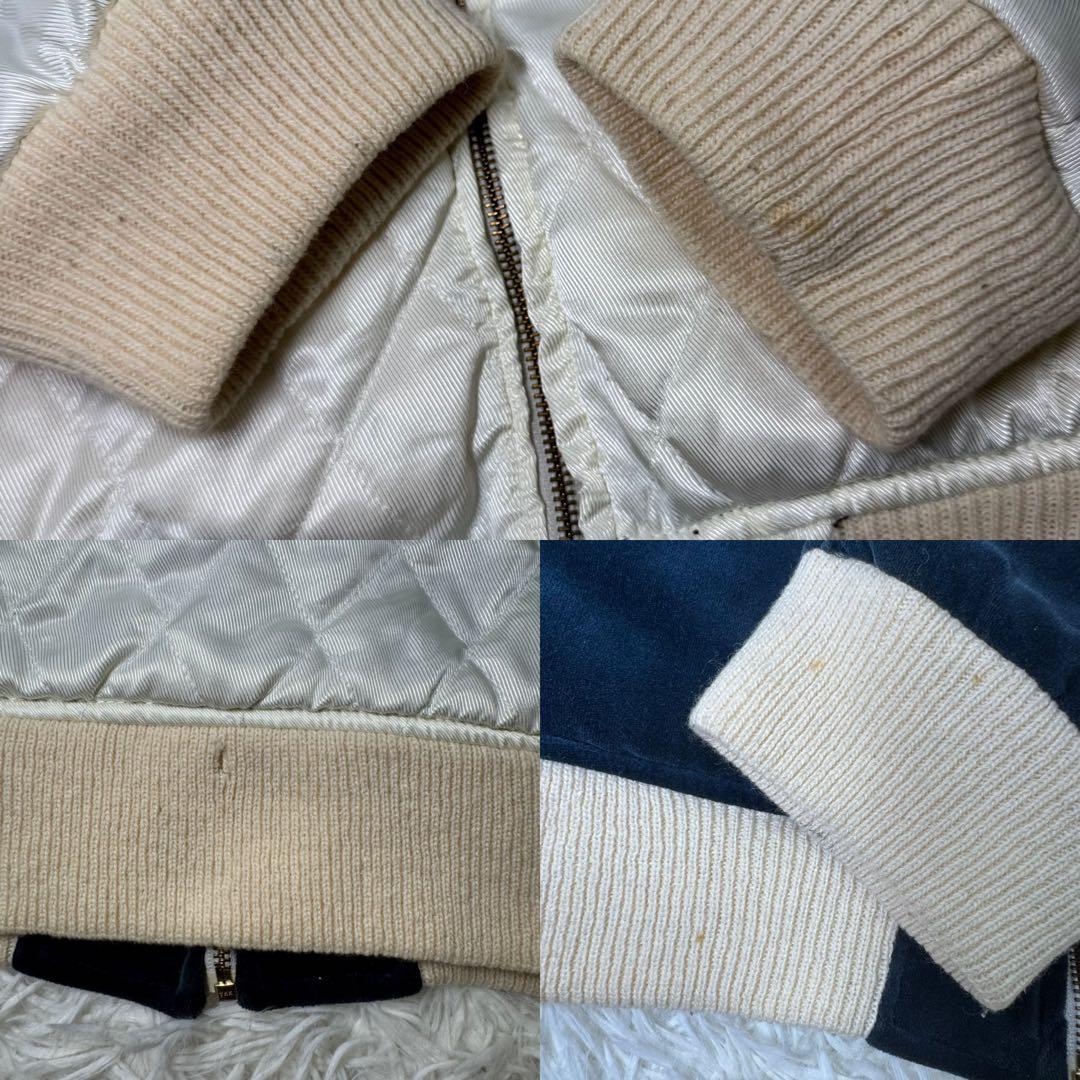 ☆希少 JEANS エンジーンズ リバーシブル スカジャン 沖縄マップ 虎 別珍