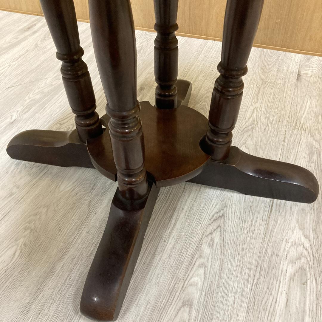 Mash様用【柏木工】ヴィンテージ ラウンドテーブル 無垢材　ダイニングテーブル