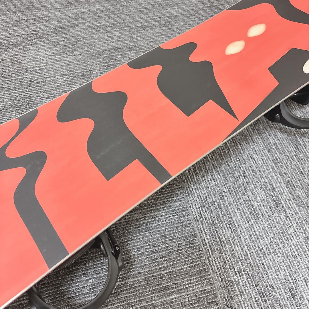 46超豪華❗️サロモン×K2 メンズスノーボードセット★スノボ150cm+ビン付