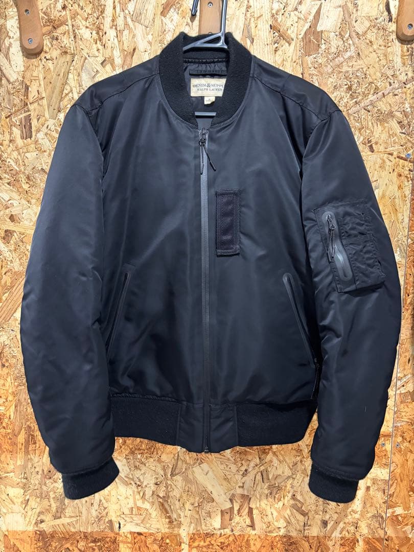 値下げ中ラルフローレン　デニム＆サプライ　MA-1 フライトジャケット Mダウン