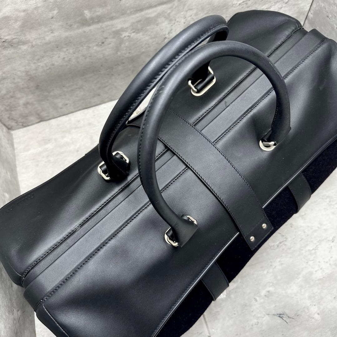 バッグ 00s Miu Miu Archive Leather Boston Bag