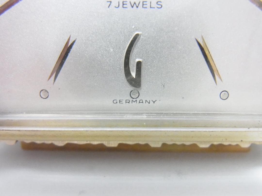 ドイツ製　機械式時計　置時計　EUROPA　稼動品　（出品１）