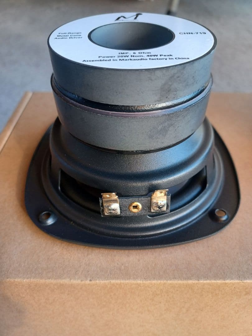 マークオーディオ10cmフルレンジユニット
