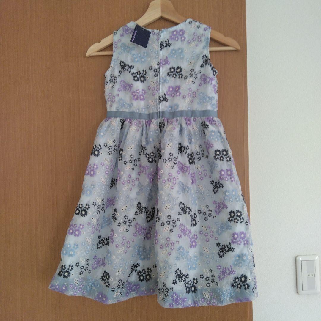 ANNA SUI 花柄ノースリーブワンピース 130