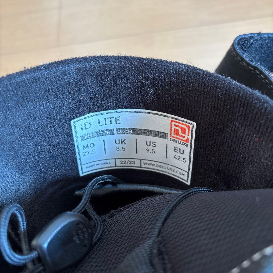 DEELUXE ID LITE ブラック #スノーボードブーツ #DEELUXE