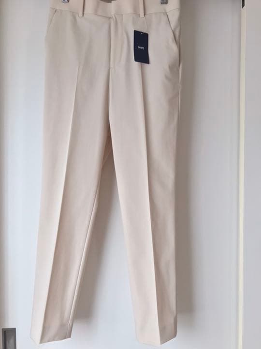 最終値下げ　新タグ ウォッシャブルノーラペルジャケットとパンツのセットアップ36