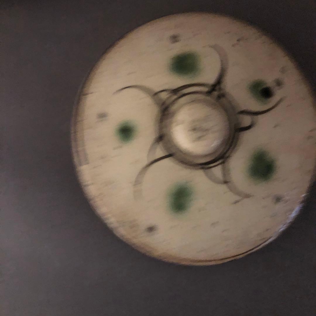 益子焼 色絵山水紋 土瓶