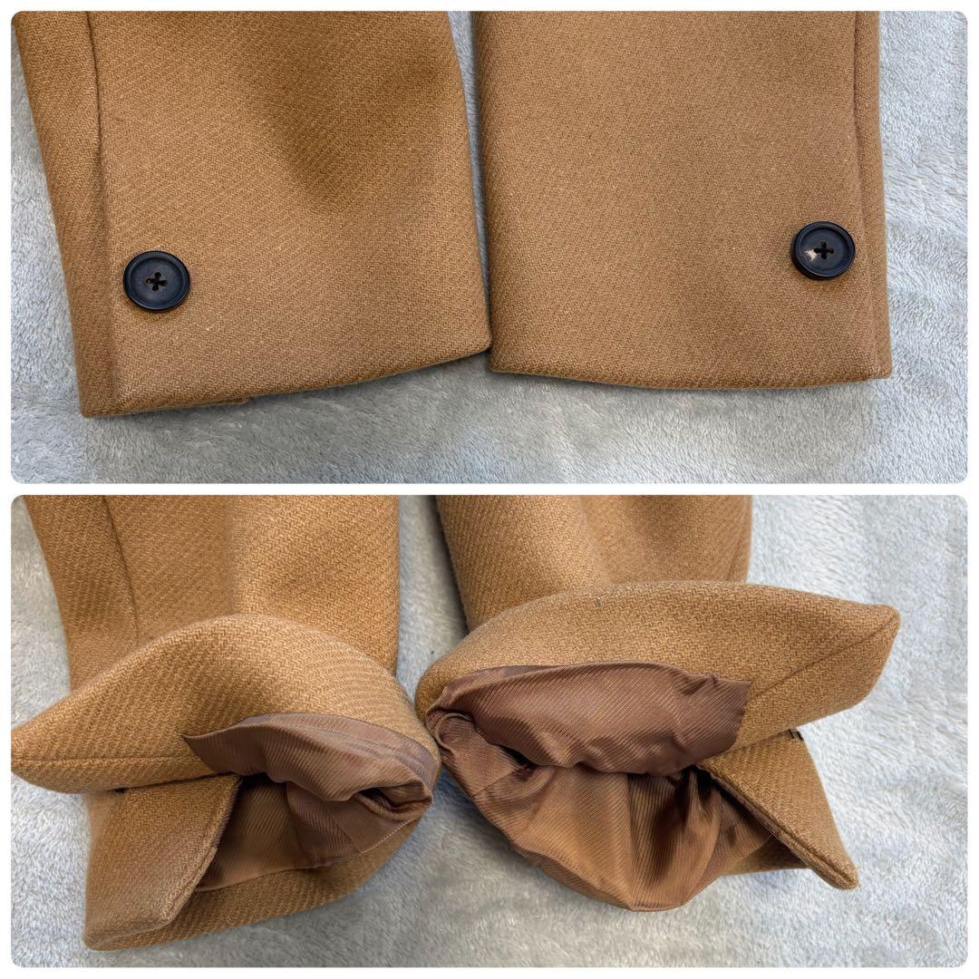 美品✨EDIFICE 48サイズ キャメル チェスターコート