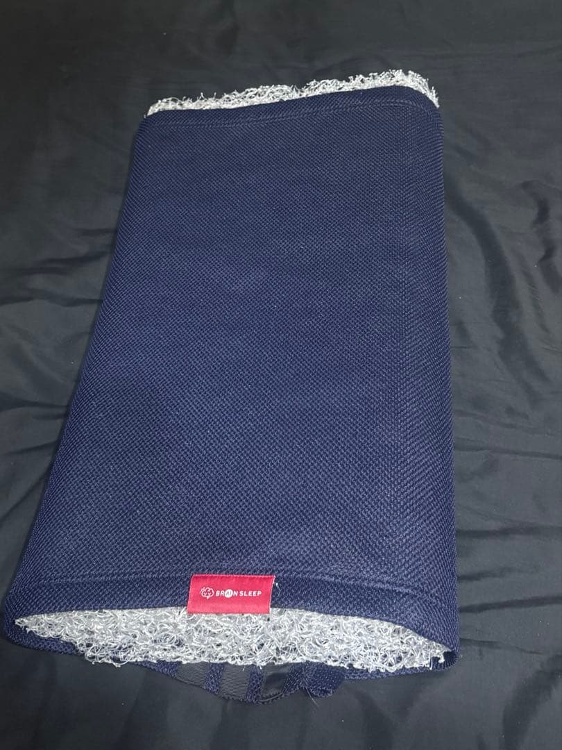 BRAIN SLEEP Low メッシュ枕 収納バッグ付き