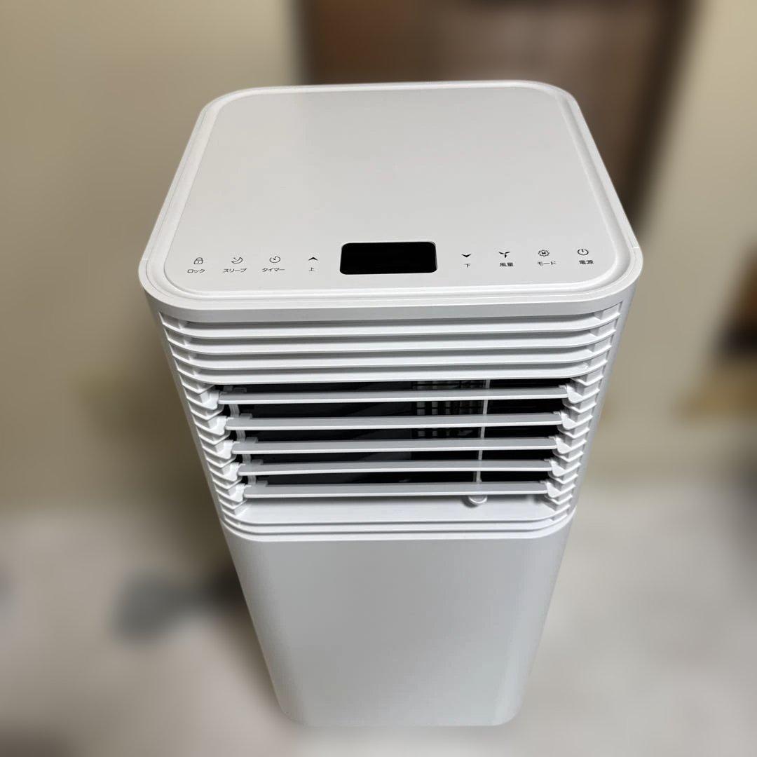 美品 2024年製 除湿機能搭載 スポットエアコン 移動式　パワフル 6~8畳
