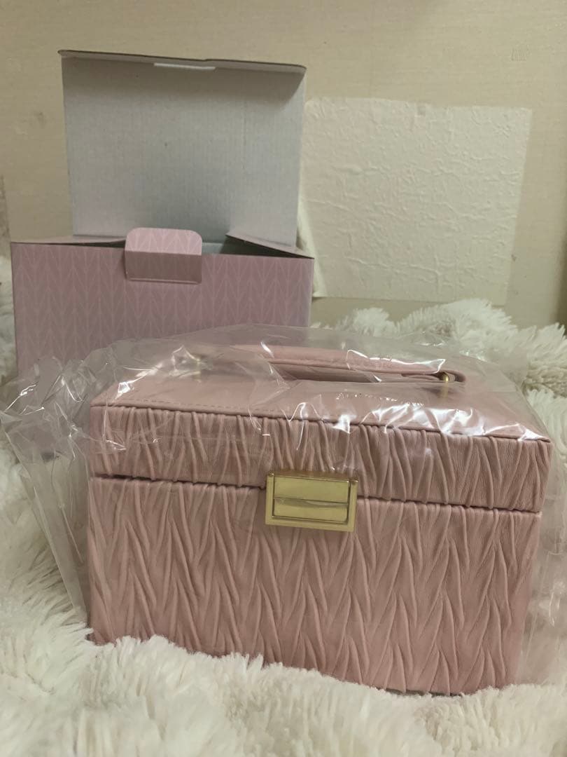 Francfranc ピンク アクセサリーケース