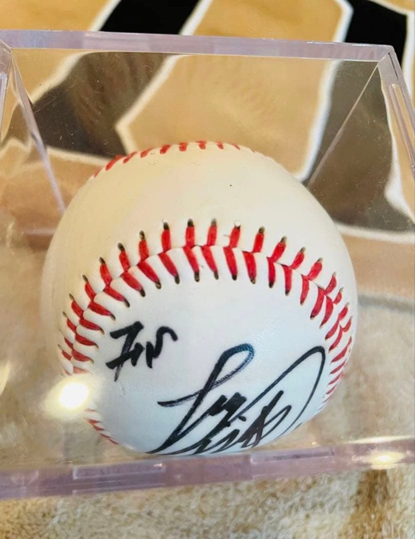 大谷翔平⭐️初期直筆サインボール⭐️日ハムビジターユニフォーム⭐️2点セット
