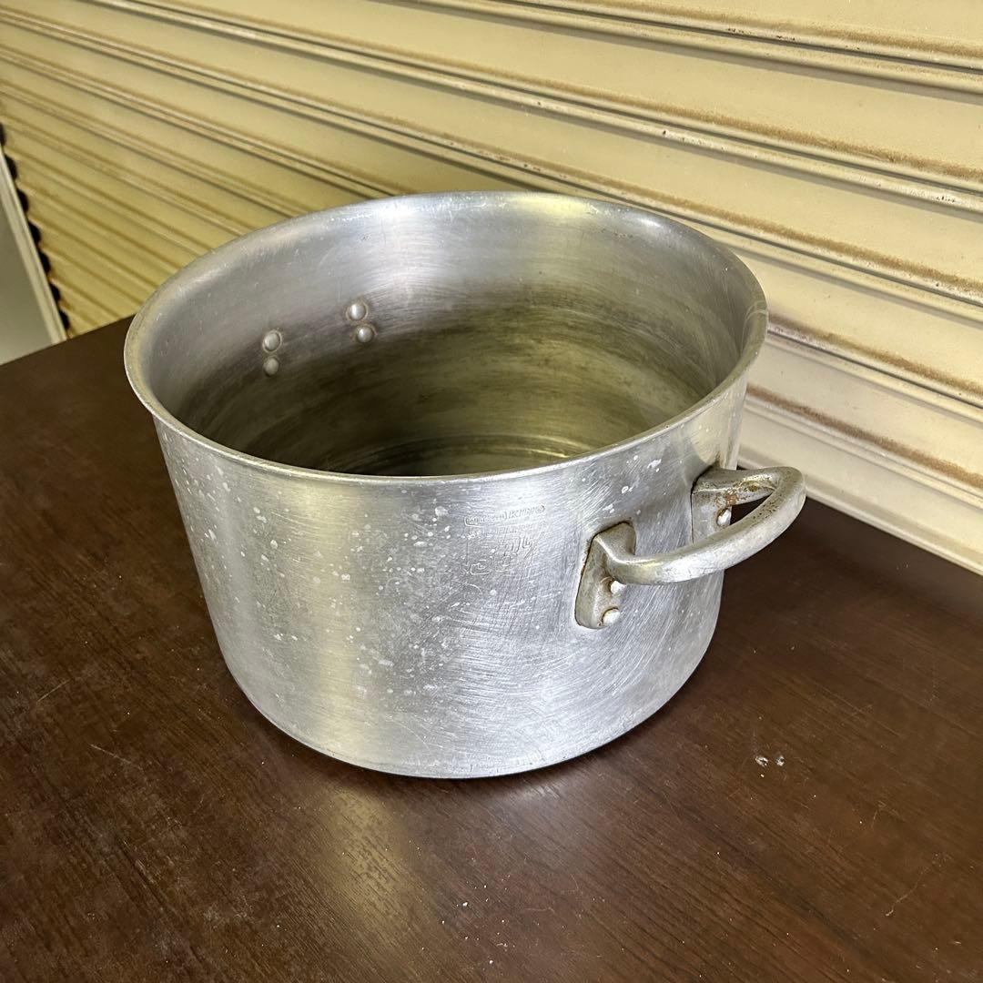 CE256★アルミ製★ 両手鍋 直径35㎝ 深型両手鍋 調理小物 312