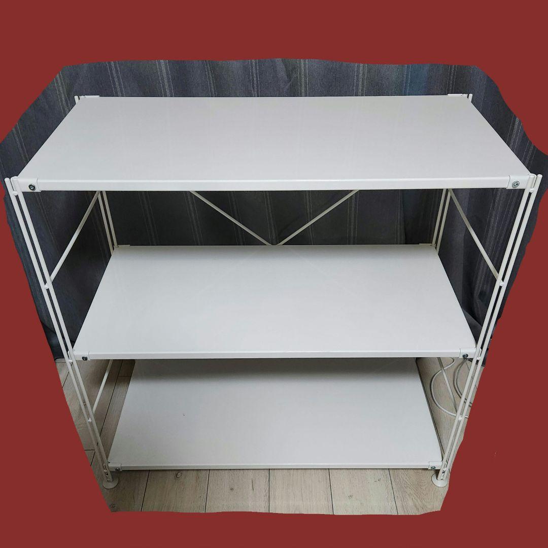 【最終値下げ】無印良品 スチールユニットシェルフ 完成品