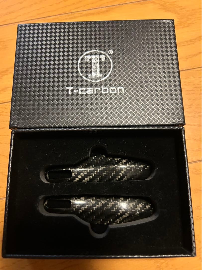 T-carbon カーボンファイバー ポルシェ専用 ドライカーボン製　キーカバー
