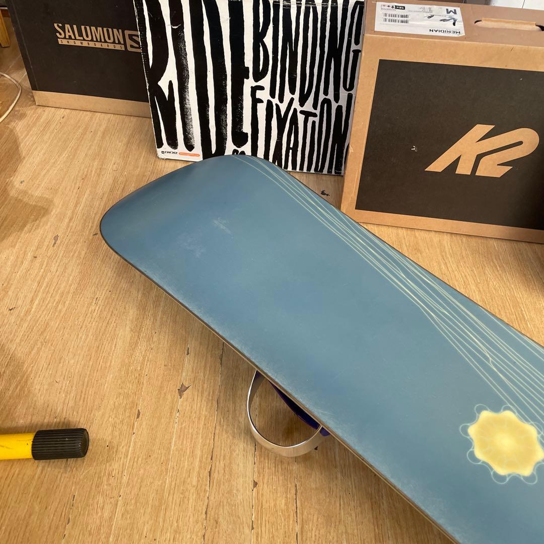 BURTON　バートン　バインディング付　スノーボードセット　FETHER