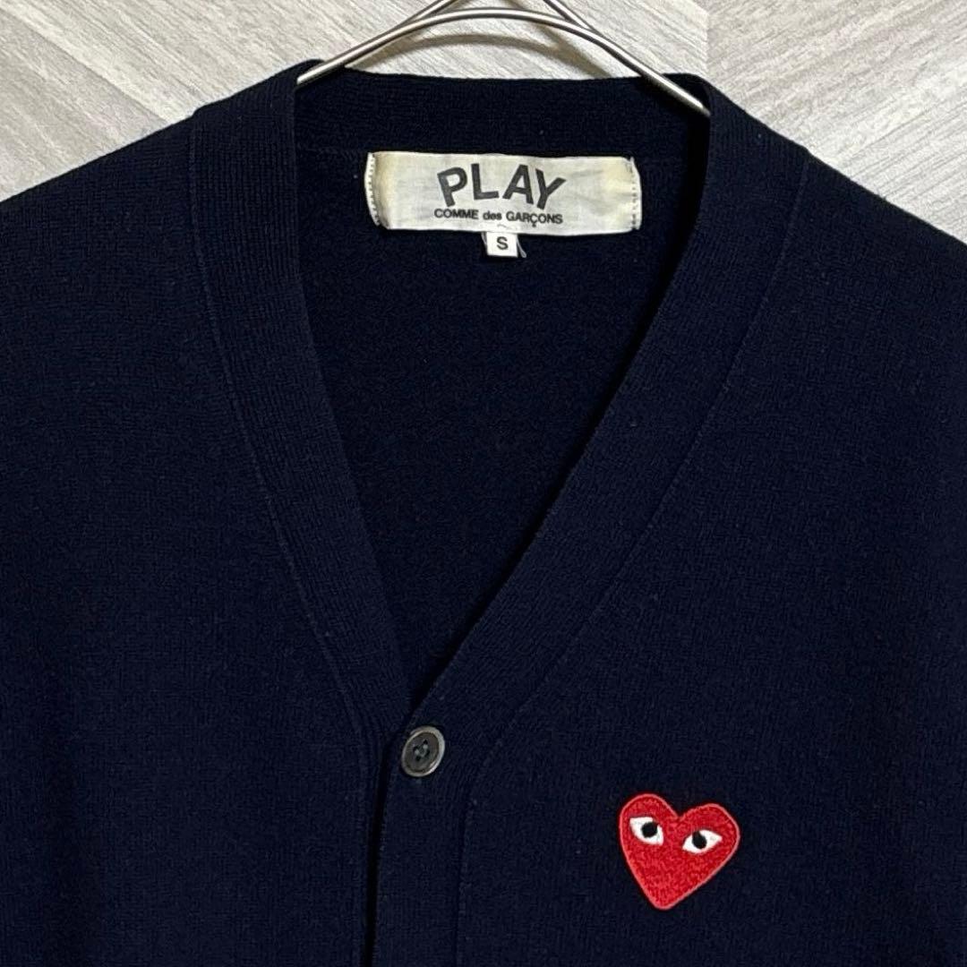 コムデギャルソン ネイビー サイズS カーディガン PAY