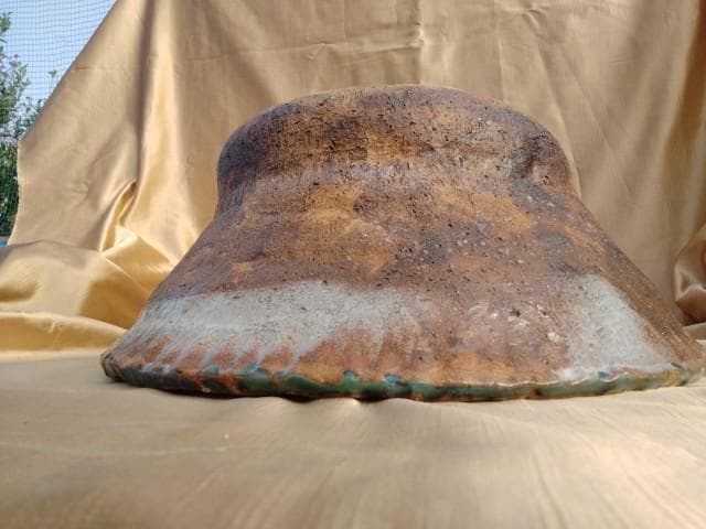 水鉢・睡蓮鉢　雄大　粗々・荒々しさ　繊細　 42x20cm