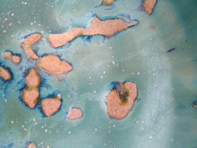 水鉢・睡蓮鉢　雄大　粗々・荒々しさ　繊細　 42x20cm