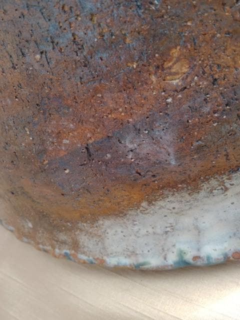 水鉢・睡蓮鉢　雄大　粗々・荒々しさ　繊細　 42x20cm