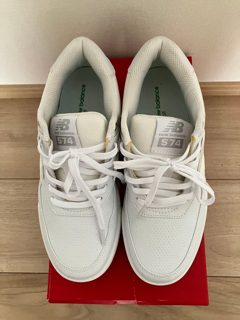 ニューバランス 23.5　UGC574JW ゴルフ　シューズ　スパイク