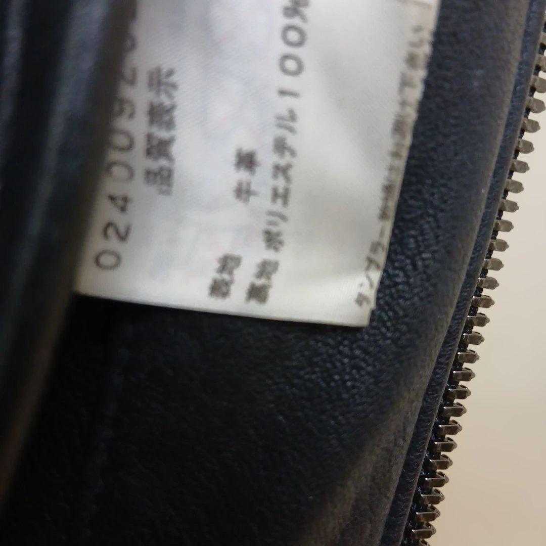 5351POURLESHOMMESシングルライダースジャケットサイズ3