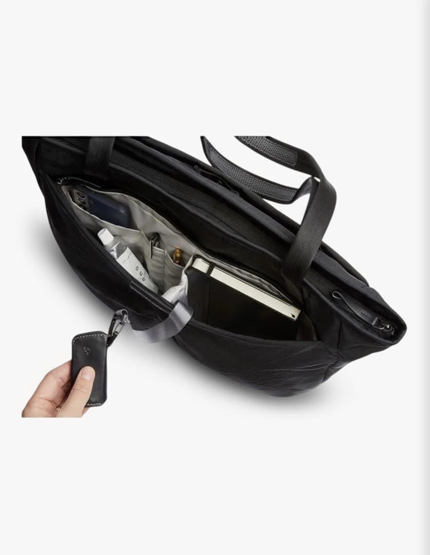 【新品未使用】ベルロイ　ブラック トートバッグ　ビジネストート　15L