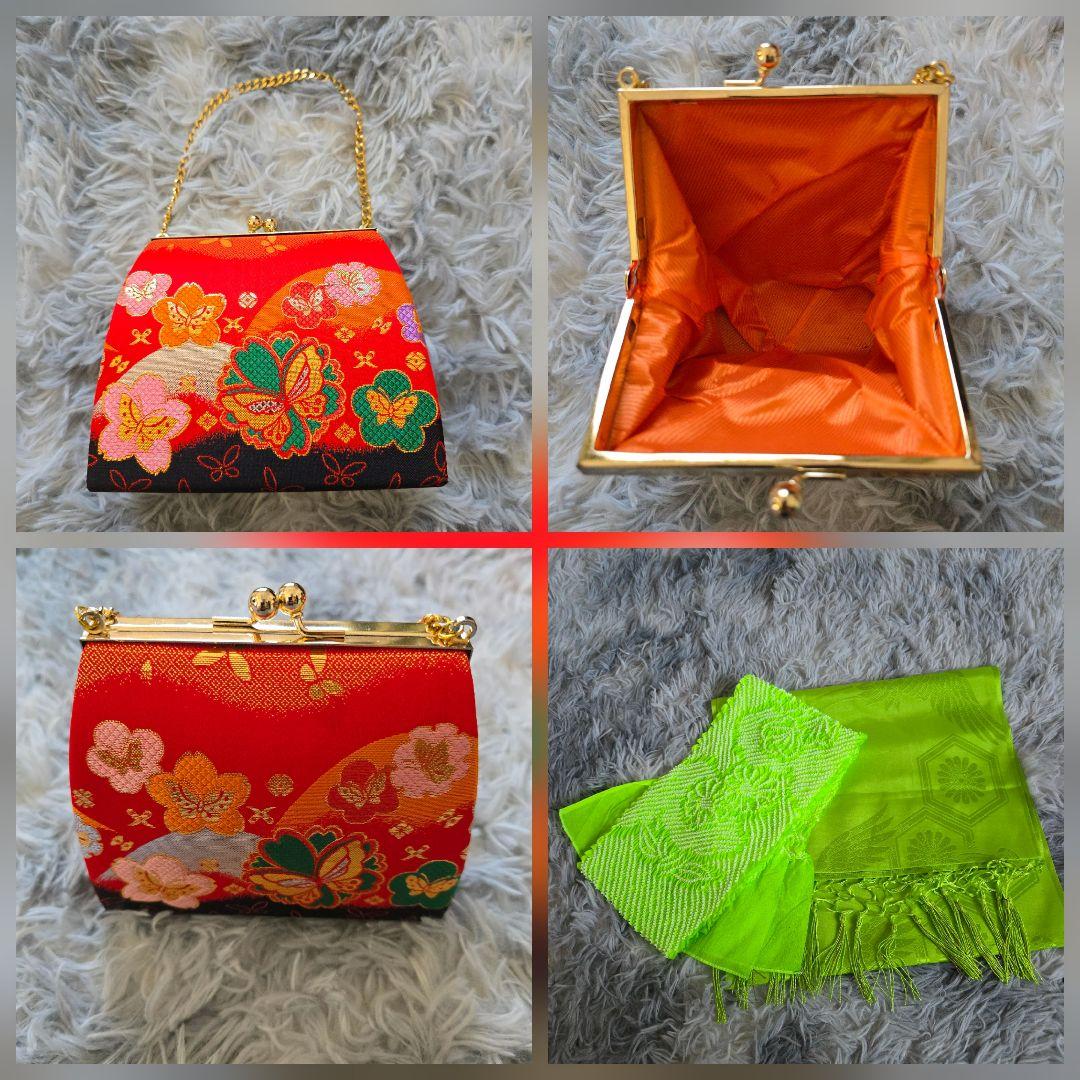 七五三 7歳 お着物セット 着物 作り帯 長襦袢 帯締め 帯揚げ しごき 草履