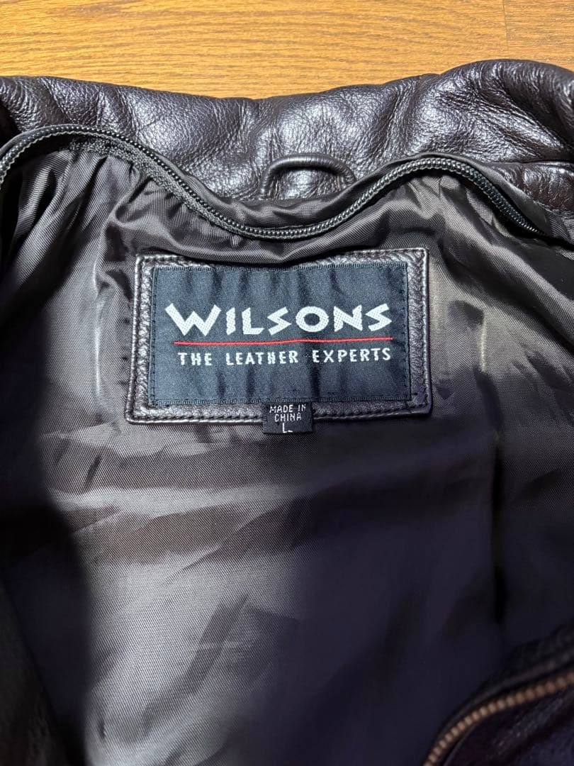 90s WILSONS レザージャケット　短丈