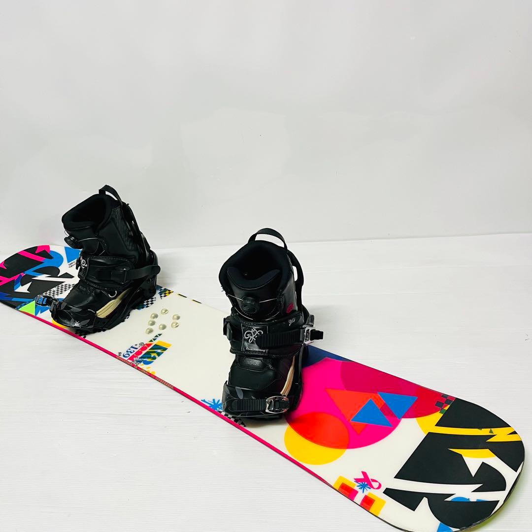 K2 ウーメンズ　スノーボード　セット　スノボセット　BOA ボア　ダイヤル式