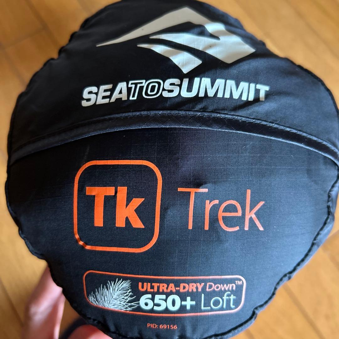 SeatoSummit Tk trek ウルトラドライダウン　650＋loft