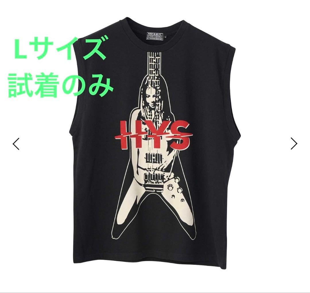 ヒステリックグラマー　FLYING V ノースリーブTシャツ