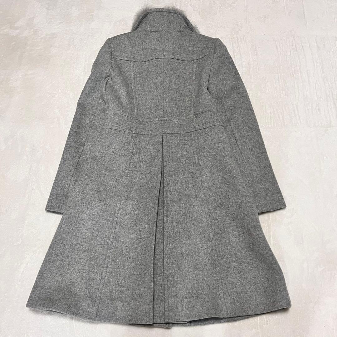 極美品BLUELABEL ブルーレーベルクレストブリッジ コート スタンドカラー