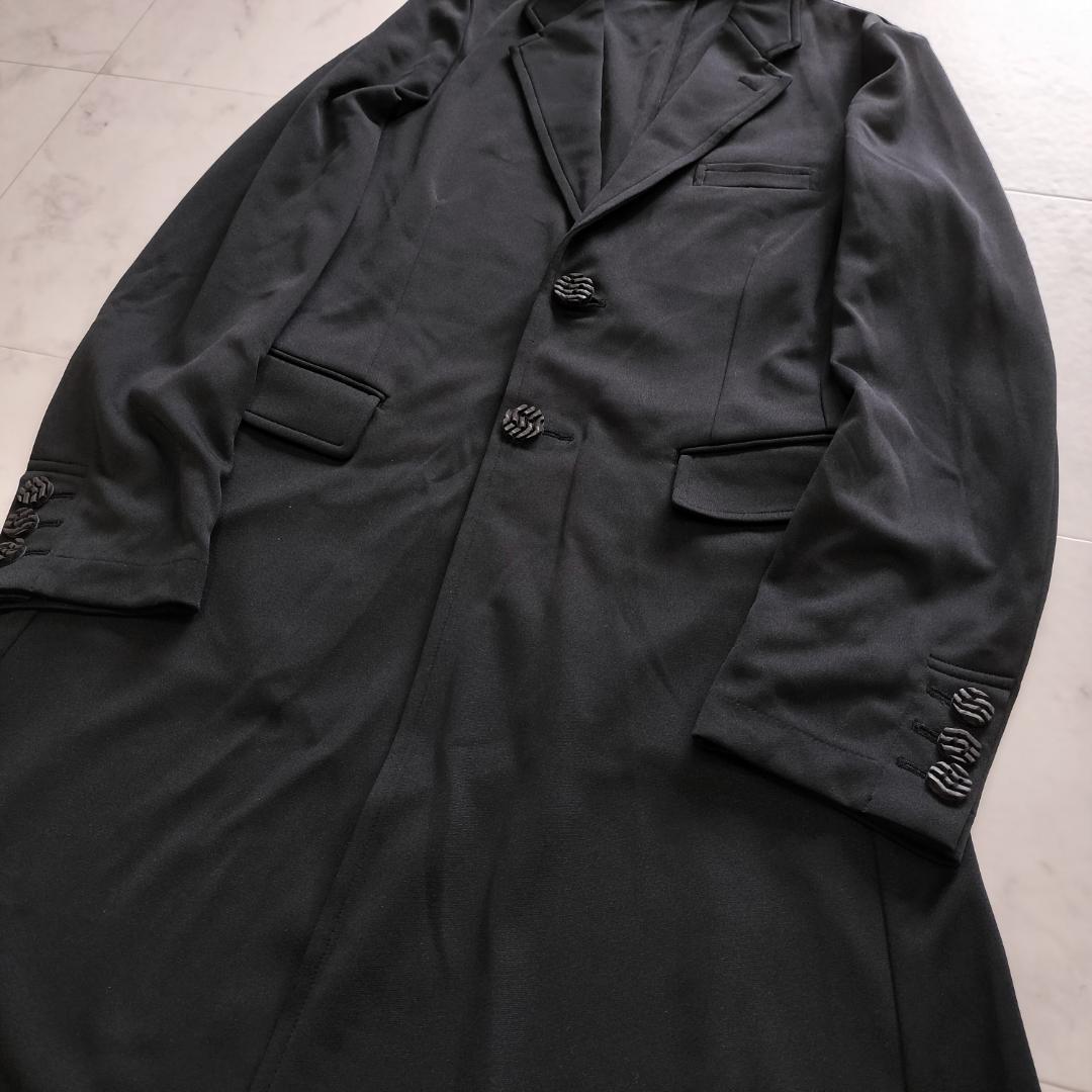 コムデギャルソンオムプリュス 13SS タイヤボタンロングチェスターコート L