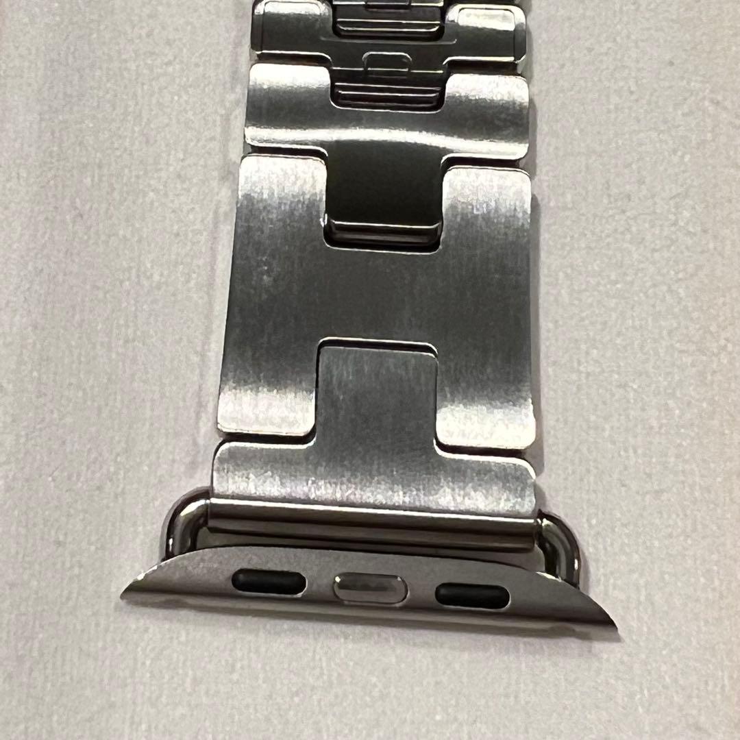 【ひろ】Apple Watch HERMES サティネ グランH 46mm