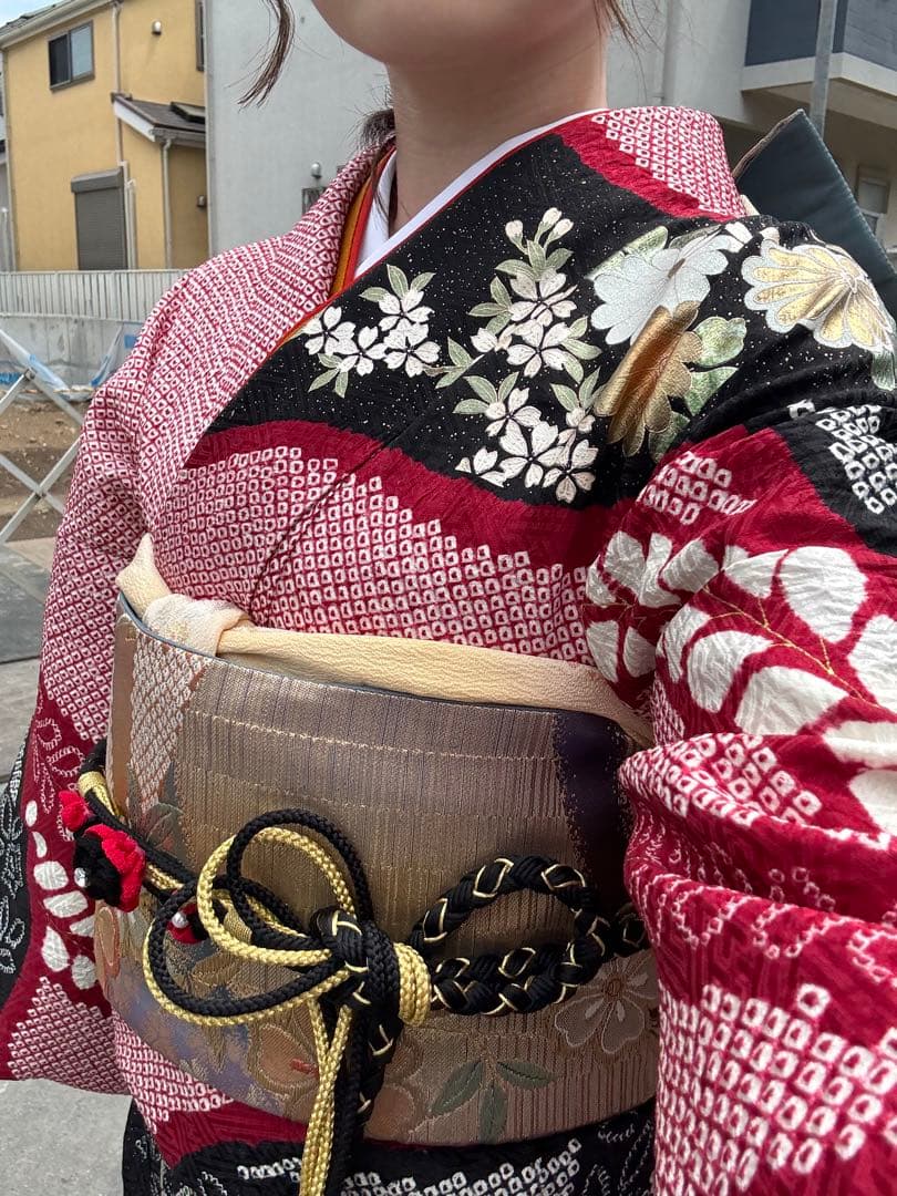 R‪‪⭐︎振袖フルセット【76】　正絹　成人式　卒業式